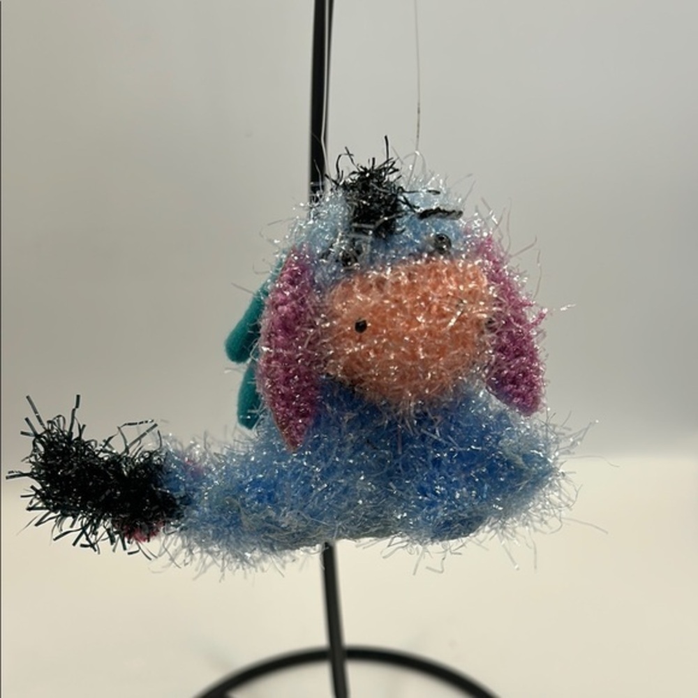 Colorful Eeyore Christmas ornaments